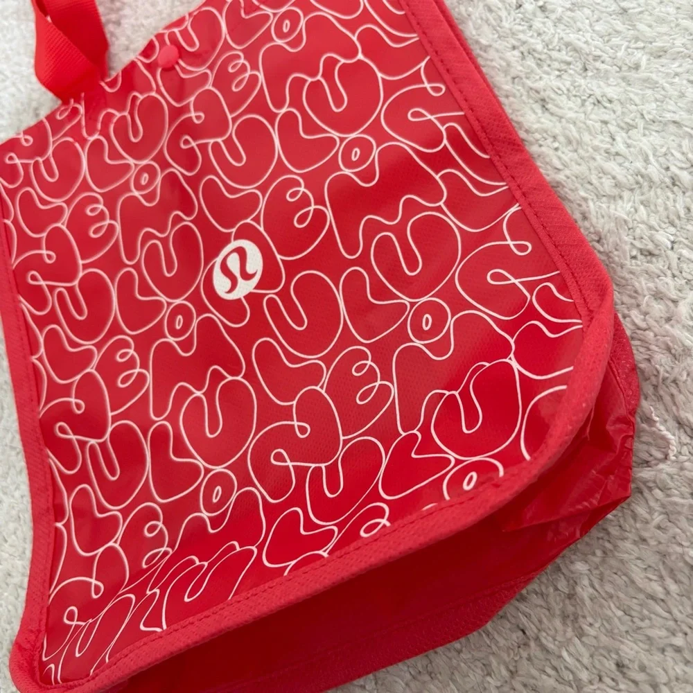 lululemon athletica Graphic Red Small Tote